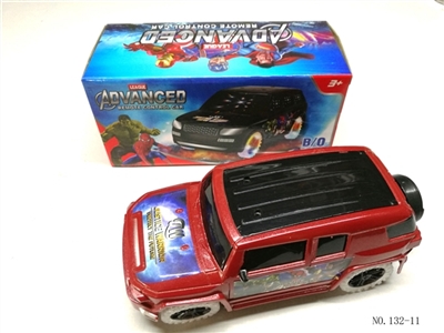 Electric 3 d light music justice league Toyota universal car - OBL744892