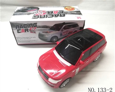 Electric lights 3 d land rover car universal simulation - OBL744897