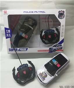四通遥控3D灯光路虎警车 - OBL744921