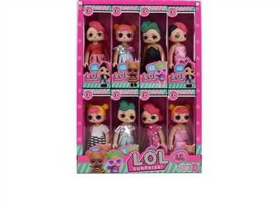 Third-generation surprise baby 6 inch solid body eight conventional 16 PCS - OBL745369