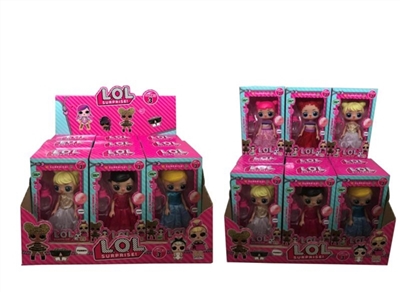 The third generation of high-grade surprise baby 6 inch solid body doll with spray bottles within si - OBL745372