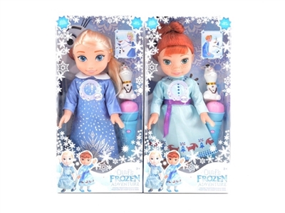 Plastic body evade glue and 18 inches of solid ice princess with music - OBL745377