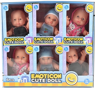 10 inch evade glue male expression Eva display box 6 pack - OBL745381