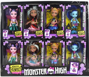 6 inch solid monster high 4 mixed (a display 16 small box) - OBL745396