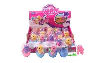 蛋装搪胶4款小角马宝丽带梳子 20PCS  - OBL745439