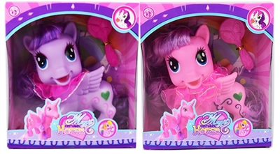 搪胶精灵马 2色混装 - OBL745456