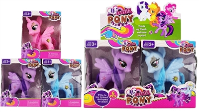 Evade glue elves horse 6 / display box 2 color orange - OBL745466