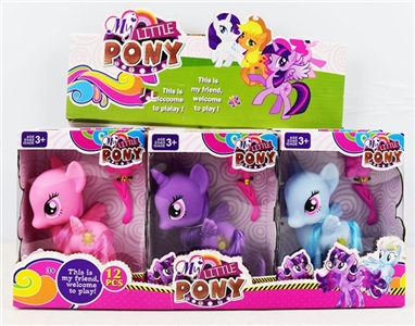 Evade glue elves horse 12 / display box 3 color orange - OBL745470