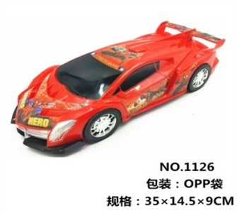 实色蜘蛛侠惯性赛车（红、蓝混装） - OBL745529