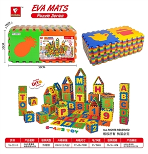 EVA水果餐具地垫拼图36pcs - OBL745750