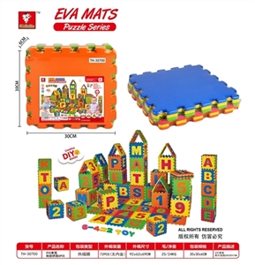 EVA素面地垫拼图6pcs - OBL745752