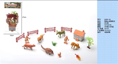 Combination of farm animals - OBL745841