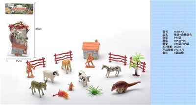 Combination of farm animals - OBL745842