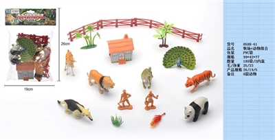 Combination of farm animals - OBL745843