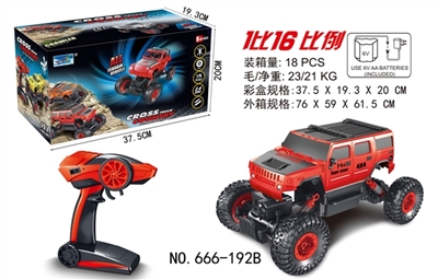 1:16遥控攀爬车2.4G - OBL745977
