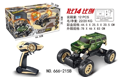 1:14遥控攀爬车2.4G - OBL746001