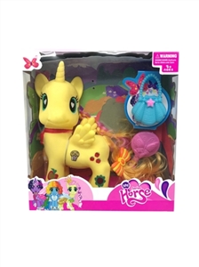 小马加灯光音乐加手提袋加梳子配件 - OBL746273