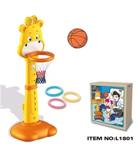 The giraffe and backboard - OBL746827