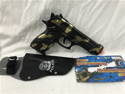 Camouflage gold flint gun holster - OBL747191