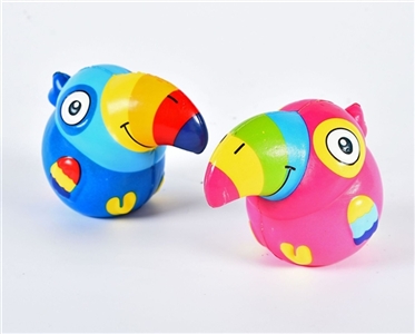 Slow rebound cartoon woodpecker - OBL747276