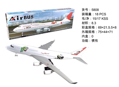 仿真惯性飞机 - OBL747506