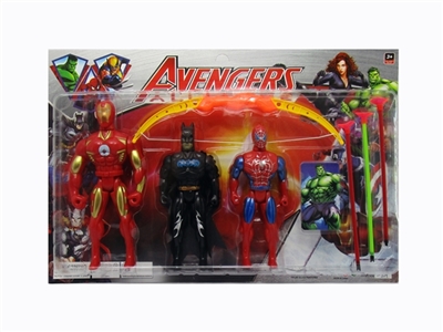 With lamp avengers alliance with bows and arrows - OBL747582
