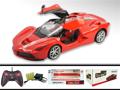 And five simulation remote control car ferrari to open the door - OBL747603
