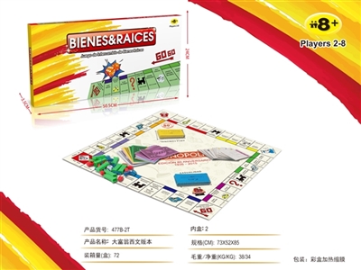 The Spanish version of monopoly - OBL747741