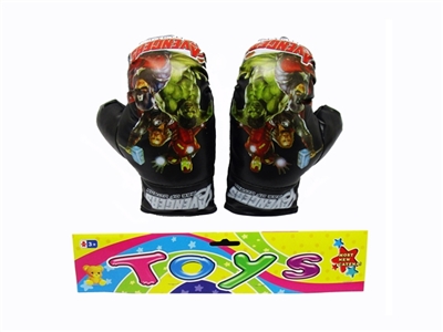 Green giant environmental boxing gloves - OBL747757