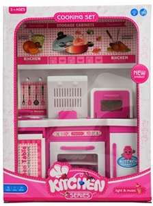 Kitchen series barbie, barbie color charged light music (three lamp) - OBL748397