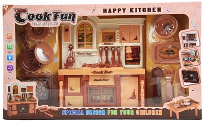 Kitchen series brown charged light music (three lamp) - OBL748403