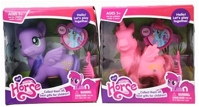 中飞马配梳夹带灯光音乐2款混装 - OBL748429