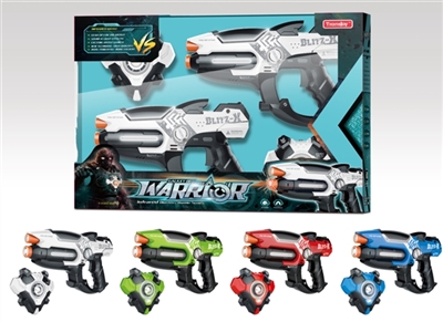 The laser gun with a badge - OBL748588