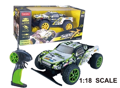 1:18 sandman car at a high speed - OBL748597
