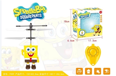 Spongebob squarepants aircraft with lights - OBL748654