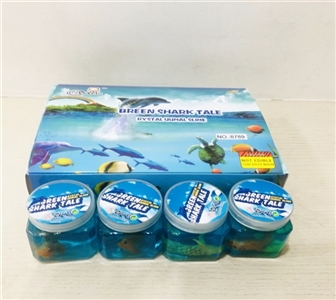 12只海洋动物水晶泥 - OBL748769