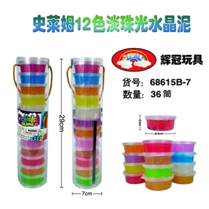 史来姆12色淡珠光水晶泥 - OBL748881