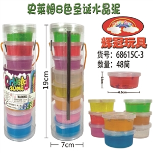 史来姆8色圣诞水晶泥 - OBL748887