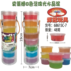 史来姆8色淡珠光水晶泥 - OBL748891