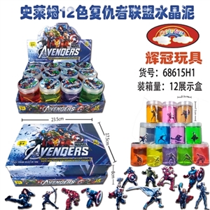 史莱姆12色复仇者联盟水晶泥 - OBL748914