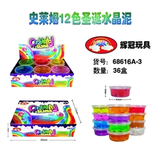 史来姆12色圣诞水晶泥 - OBL748917