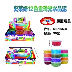 史来姆12色重珠光水晶泥  - OBL748922