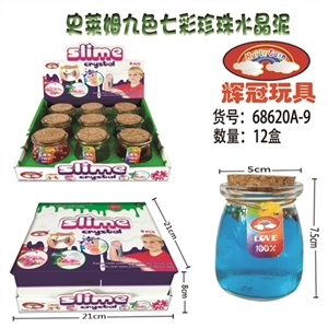 史来姆9色七彩珍珠水晶泥 - OBL748961