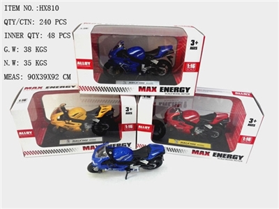 英国凯旋1:18                 合金摩托车 - OBL748975