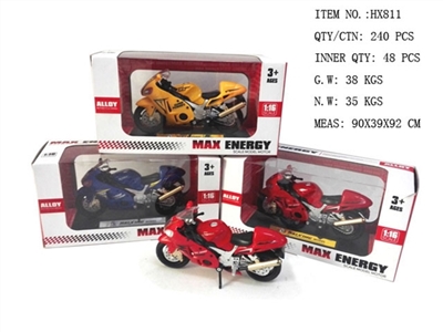 日本铃木1:18               合金摩托车 - OBL748976
