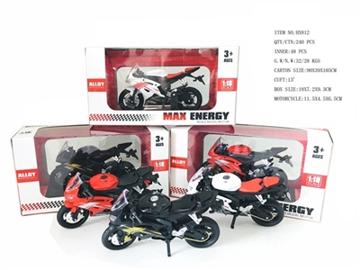 日本雅马哈R6 1:18   滑行合金摩托车 - OBL748978