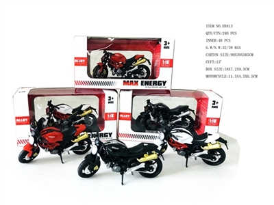 意大利杜卡迪 1:18   滑行合金摩托车 - OBL748979