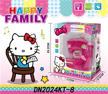 KT cat sewing machine light music movement - OBL749063