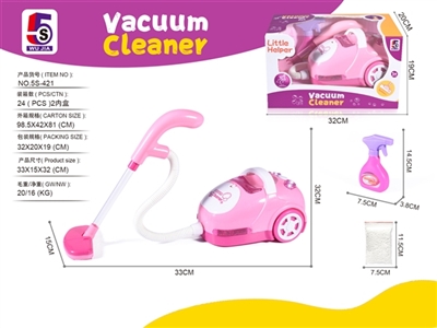 Red light electric vacuum cleaner - OBL749422