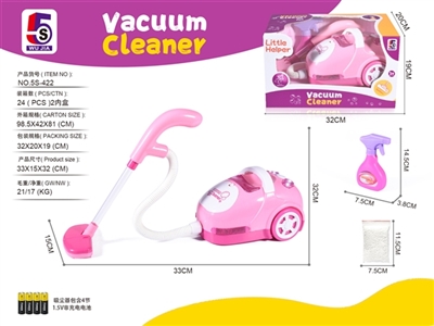 Red light electric vacuum cleaner (bag) - OBL749423
